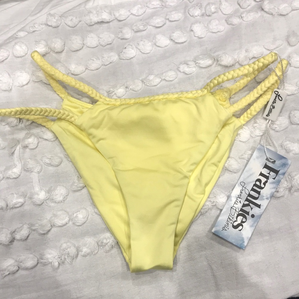 Frankie’s Bikinis Mimi bottom in Pineapple S